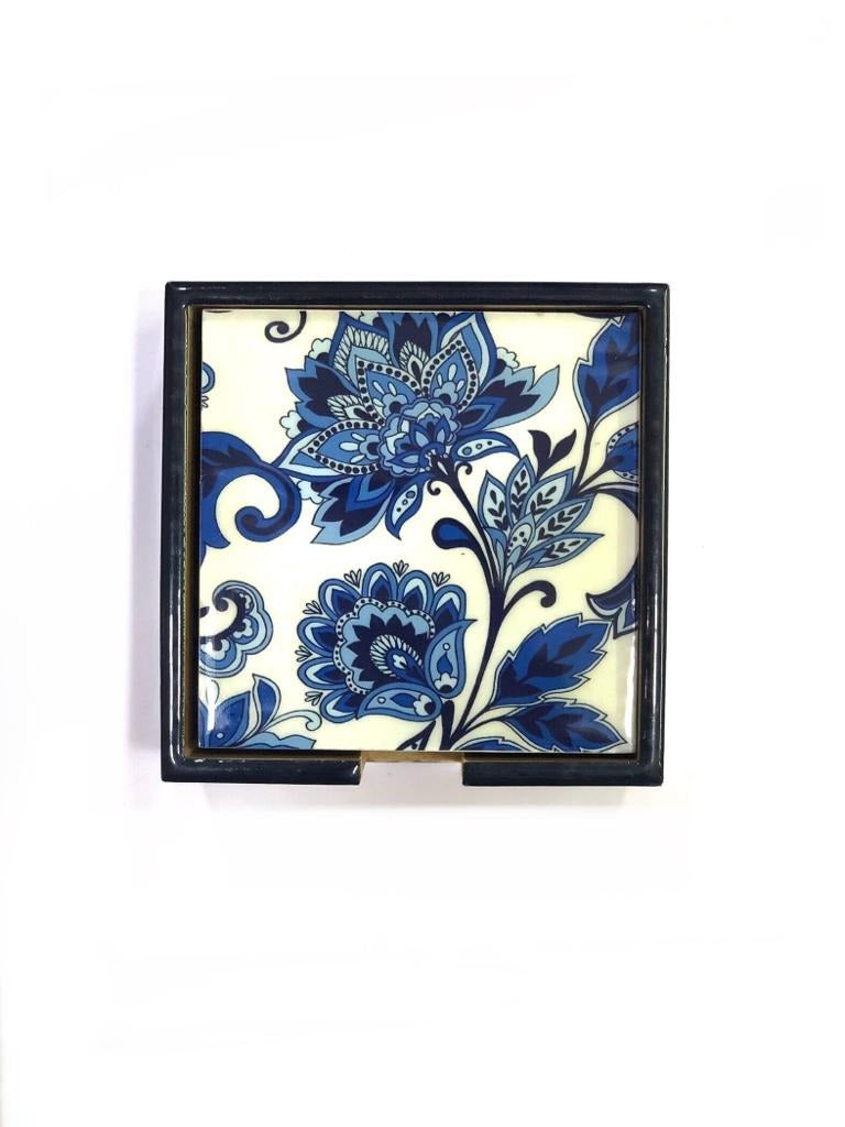 Designer Tea Coasters In Wood Laminated With Exclusive Concepts Tamrapatra