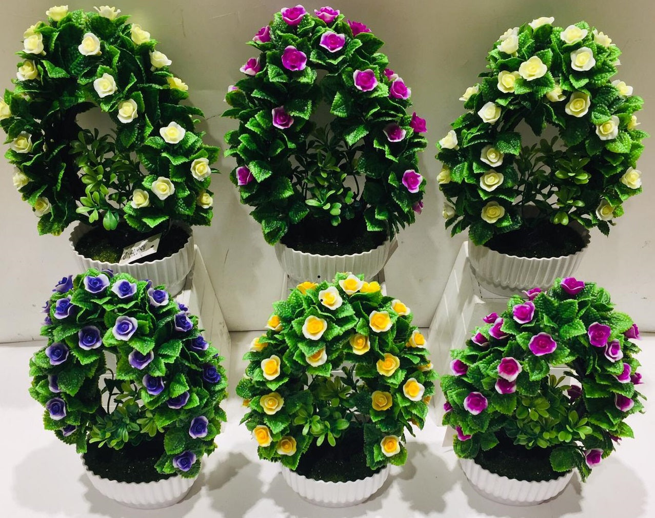 Camelia Flower Arrangement In Designer Pots Garden Indoor Ideas Tamrapatra
