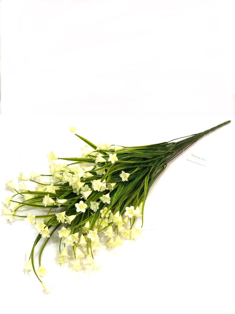 Big Scarlet Gladiolus Flowers Bunch Sticks Home Office Decoration By Tamrapatra