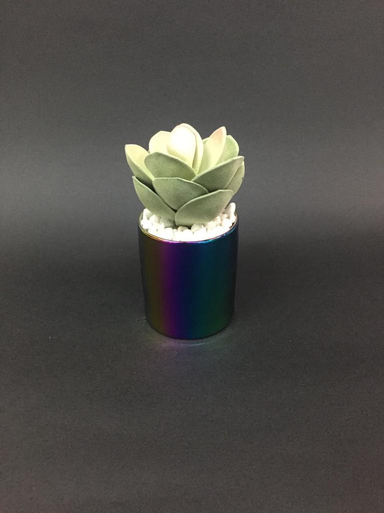 New Modern Design Pot With Attractive Flowers & Stones By Tamrapatra