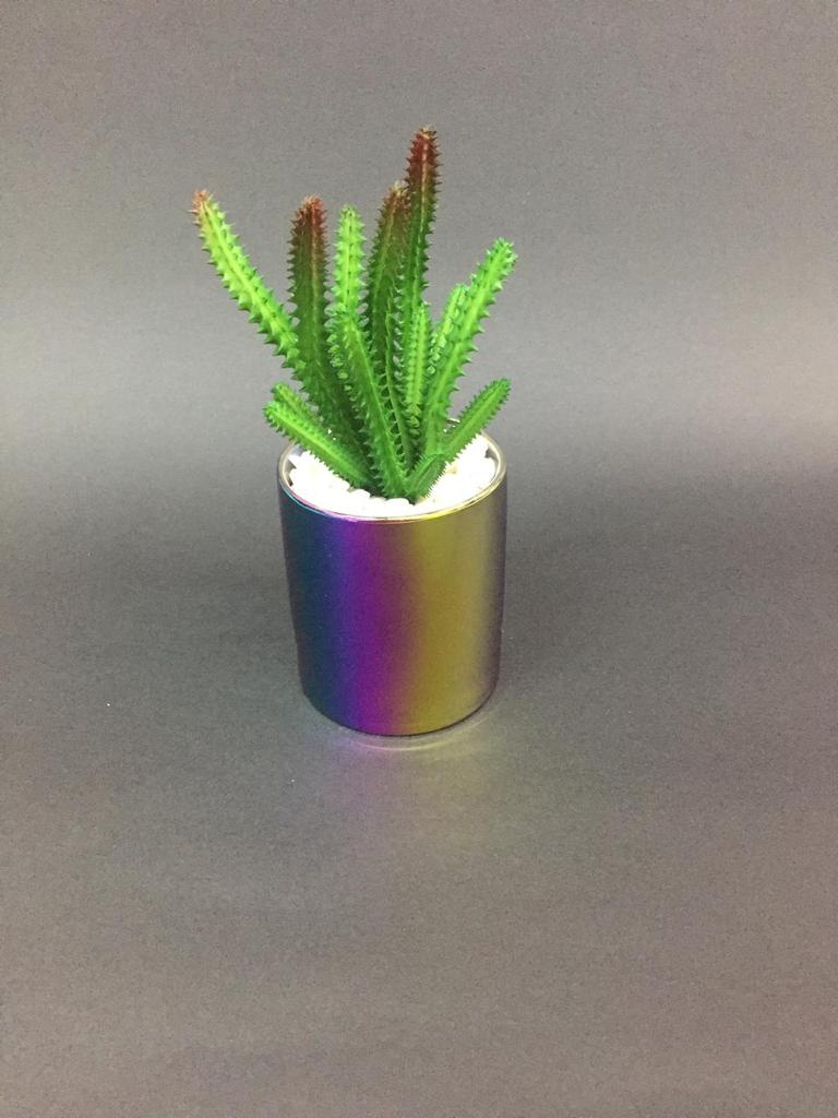 New Modern Design Pot With Attractive Flowers & Stones By Tamrapatra