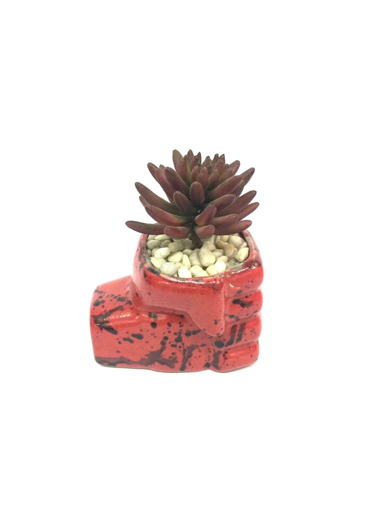 Ceramic Pot Planter Various Stylish Designs For Home Office From Tamrapatra