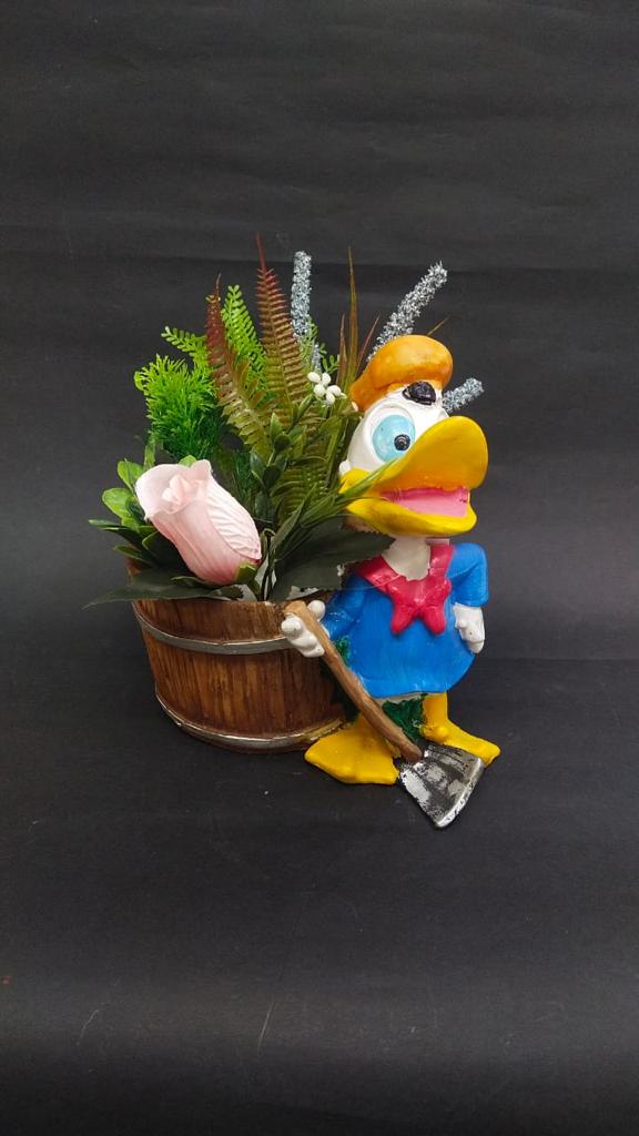 Donald Duck Planter Kids Friendly Gifts Cartoon Designs Artwork Tamrapatra