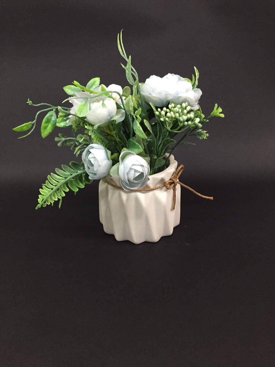 Exclusive Collection Of Ceramic Designer Flower Pots In Various Colors Tamrapatra