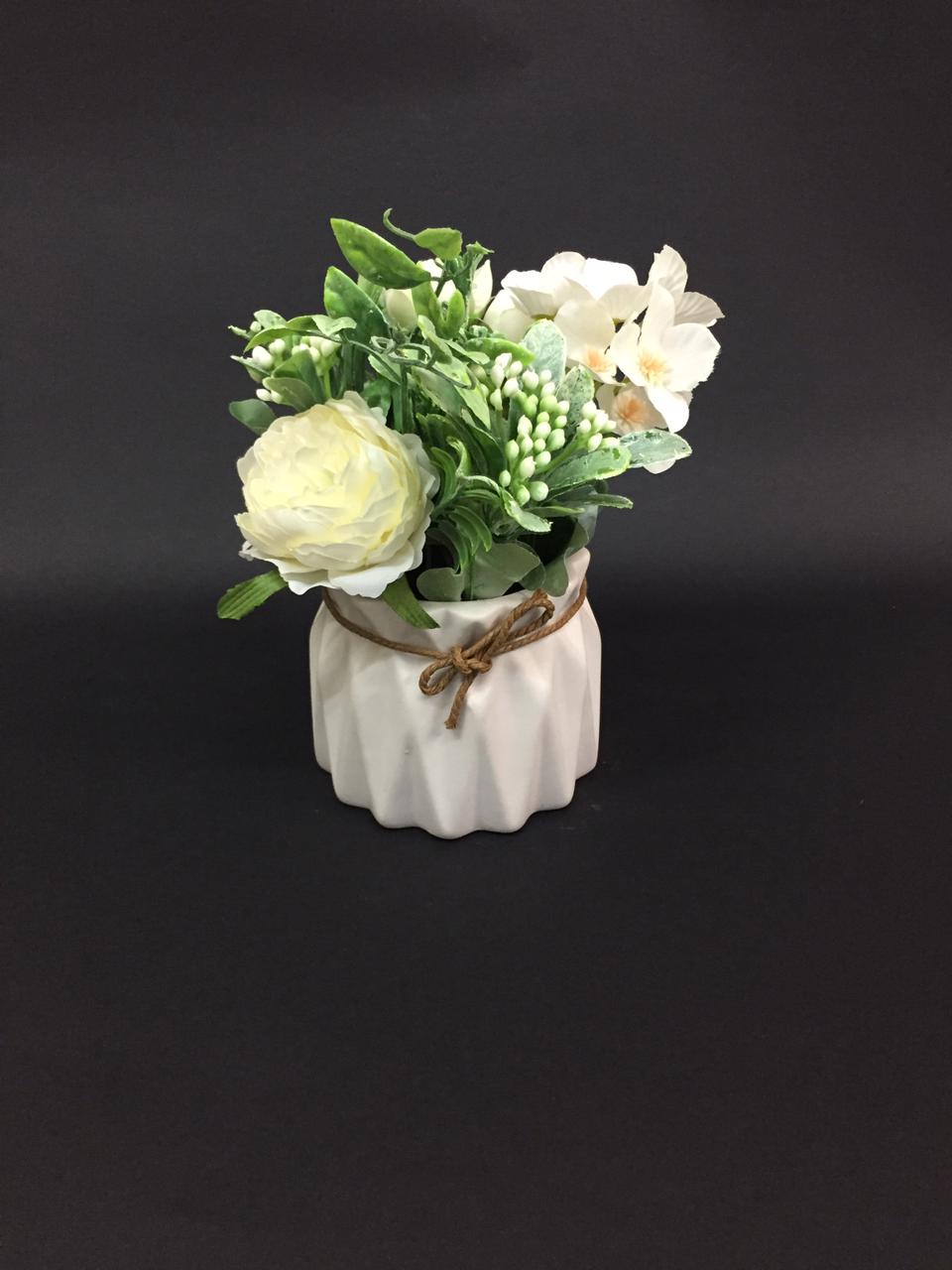 Exclusive Collection Of Ceramic Designer Flower Pots In Various Colors Tamrapatra