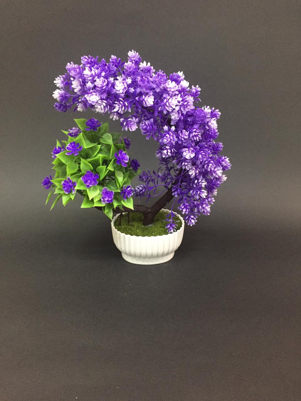 Multicolor Flower Tree Collection For Indoor Décor Garden Showpiece Tamrapatra