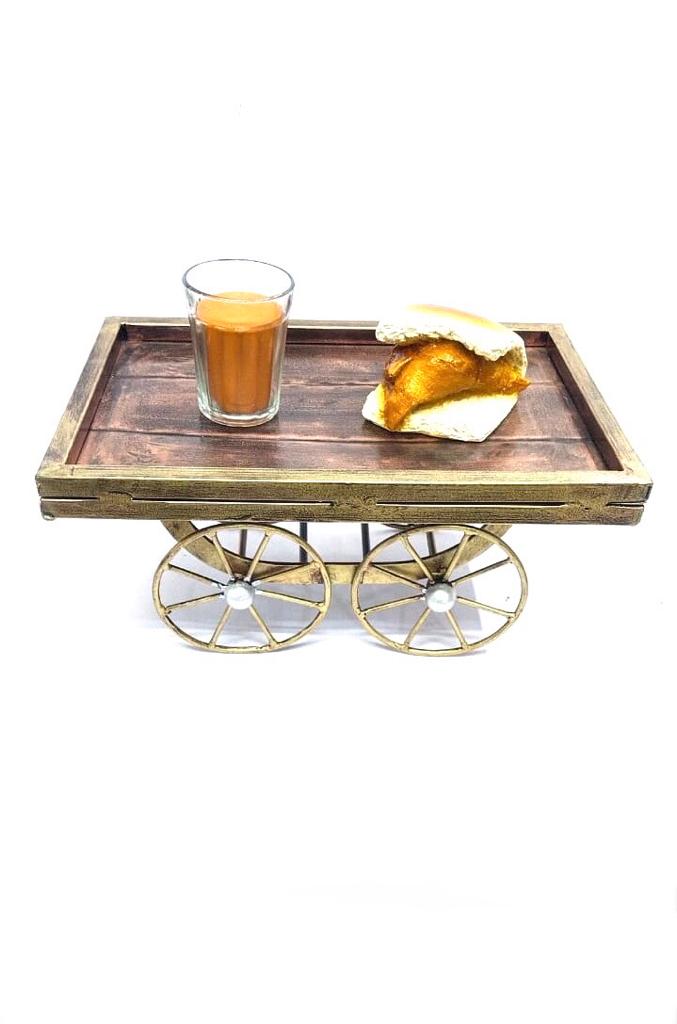 Realistic Food Kitchen Restaurant Display Burger Vadapav Samosa Tea Tamrapatra