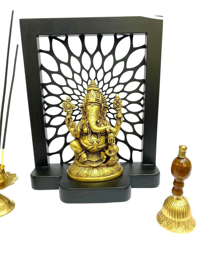 Wooden Cutwork Frames Only To Place Brass Idols Of Your Choice By Tamrapatra