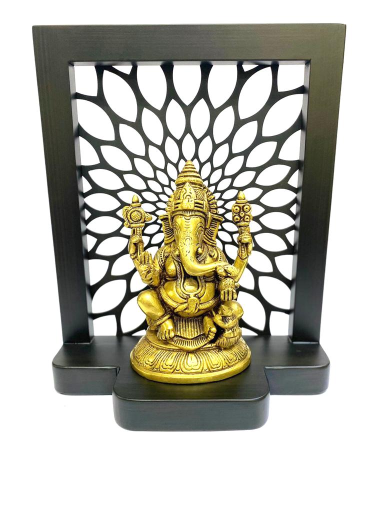 Wooden Cutwork Frames Only To Place Brass Idols Of Your Choice By Tamrapatra