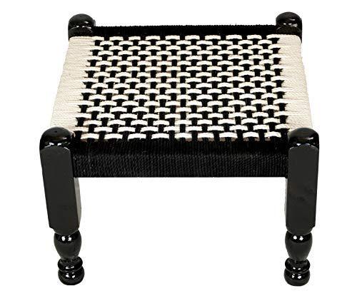 Furniture Khat Stool Traditional Sitting Comfort From Resham Rope Tamrapatra