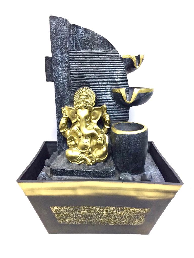 Ganesha Theme Water Fountain Auspicious Vastu Gifts From Décor Tamrapatra
