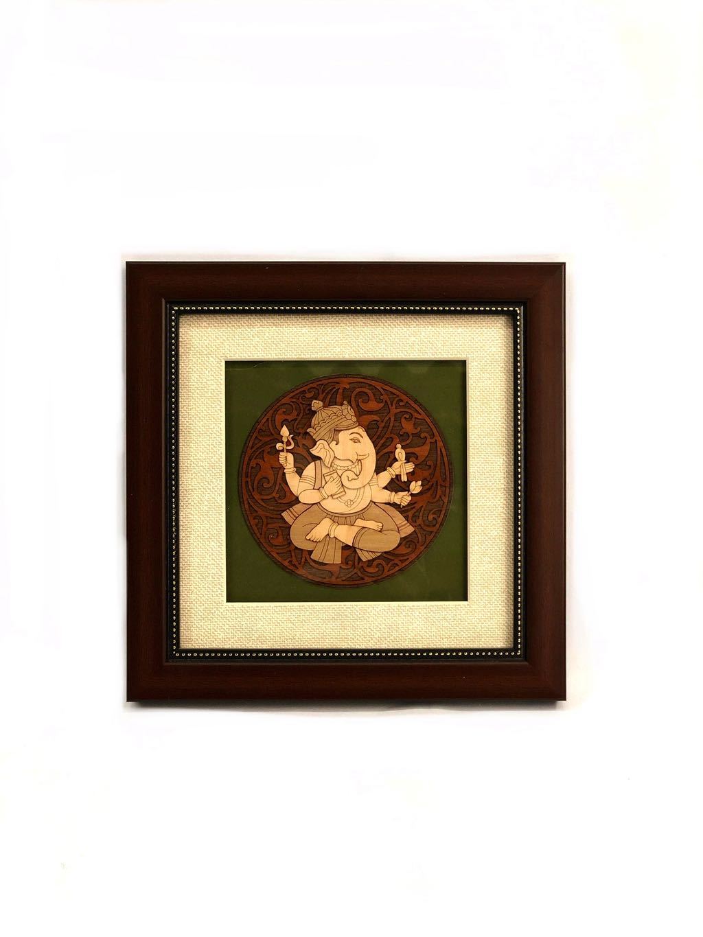 Lord Ganesha 3D Wood Art In Best Quality Wooden Frames Only At Tamrapatra