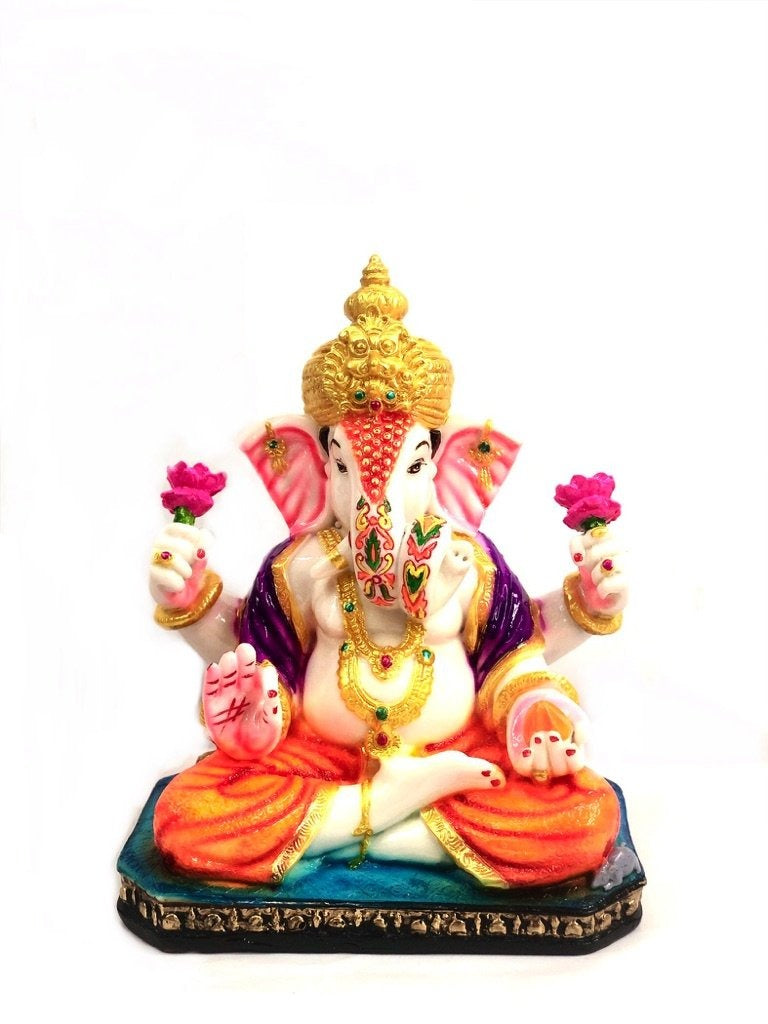 Ganesha Idol Resin Artefact Collection House-Warming Gifts Only At Tamrapatra