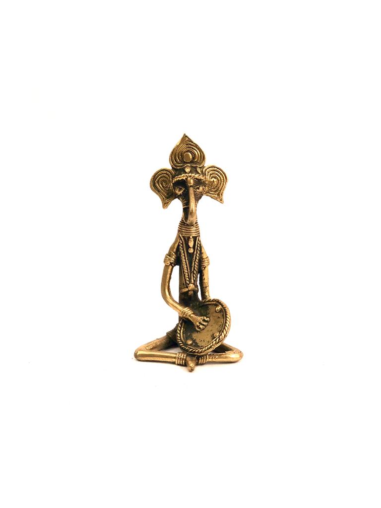 Ganesha Brass Lost Wax Extravagant Art Using Traditional Methods By Tamrapatra