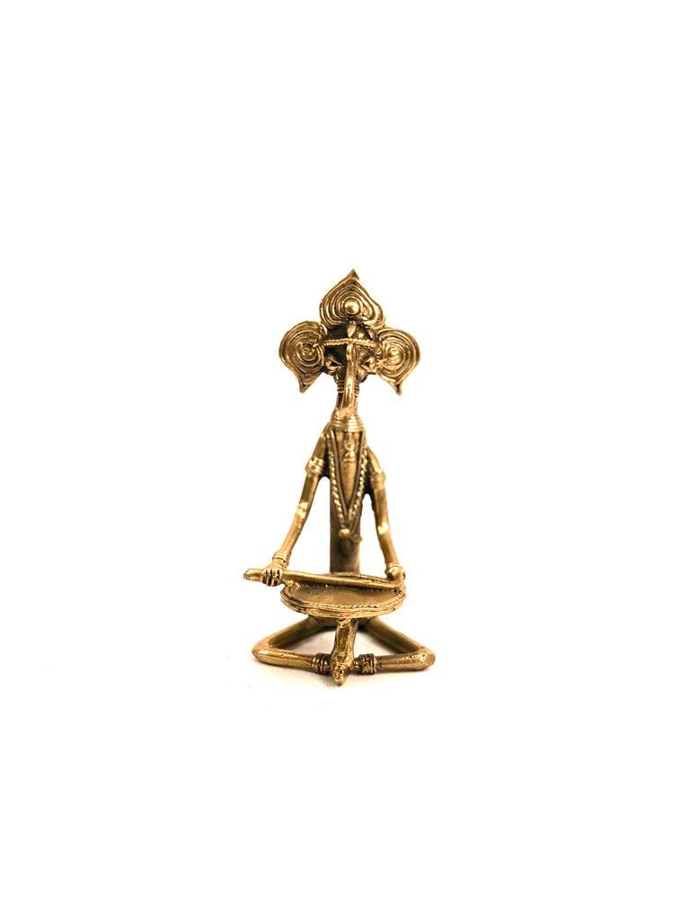 Ganesha Brass Lost Wax Extravagant Art Using Traditional Methods By Tamrapatra