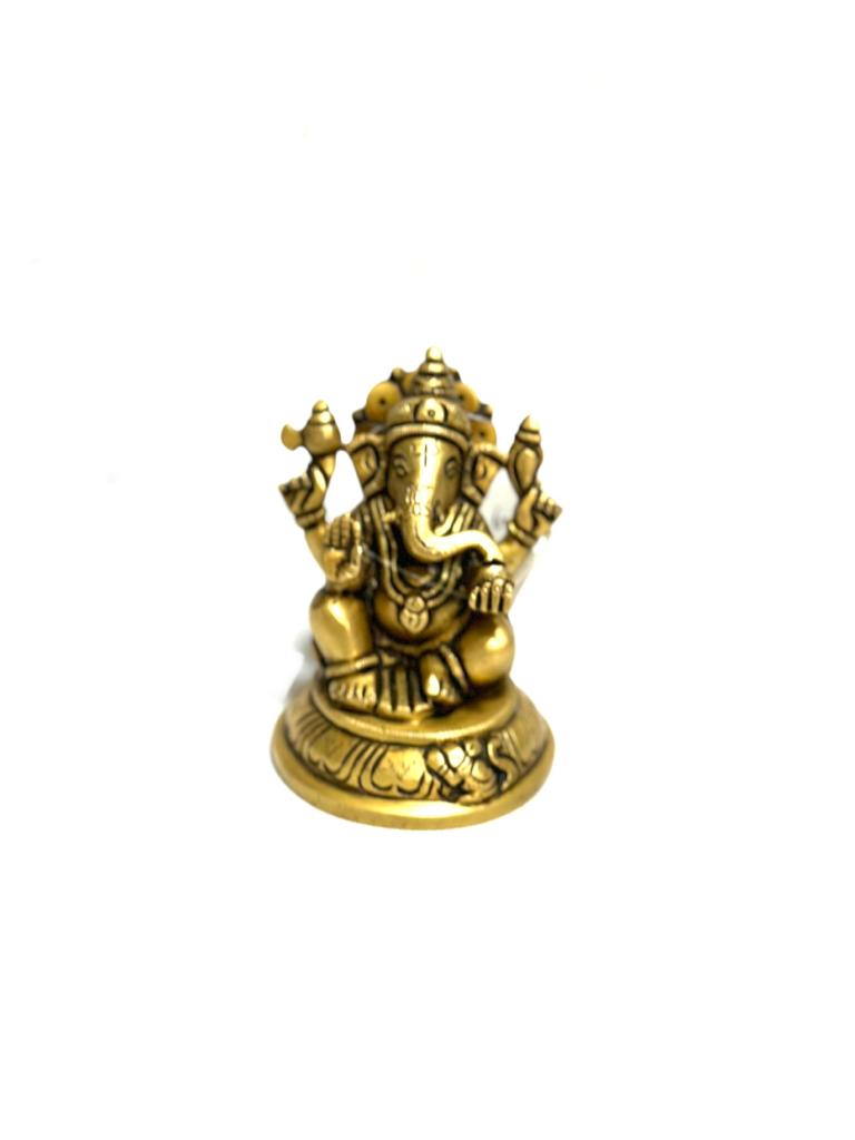 Brass Collection Artistic Touch To Lord Ganesh Handmade With Love By Tamrapatra