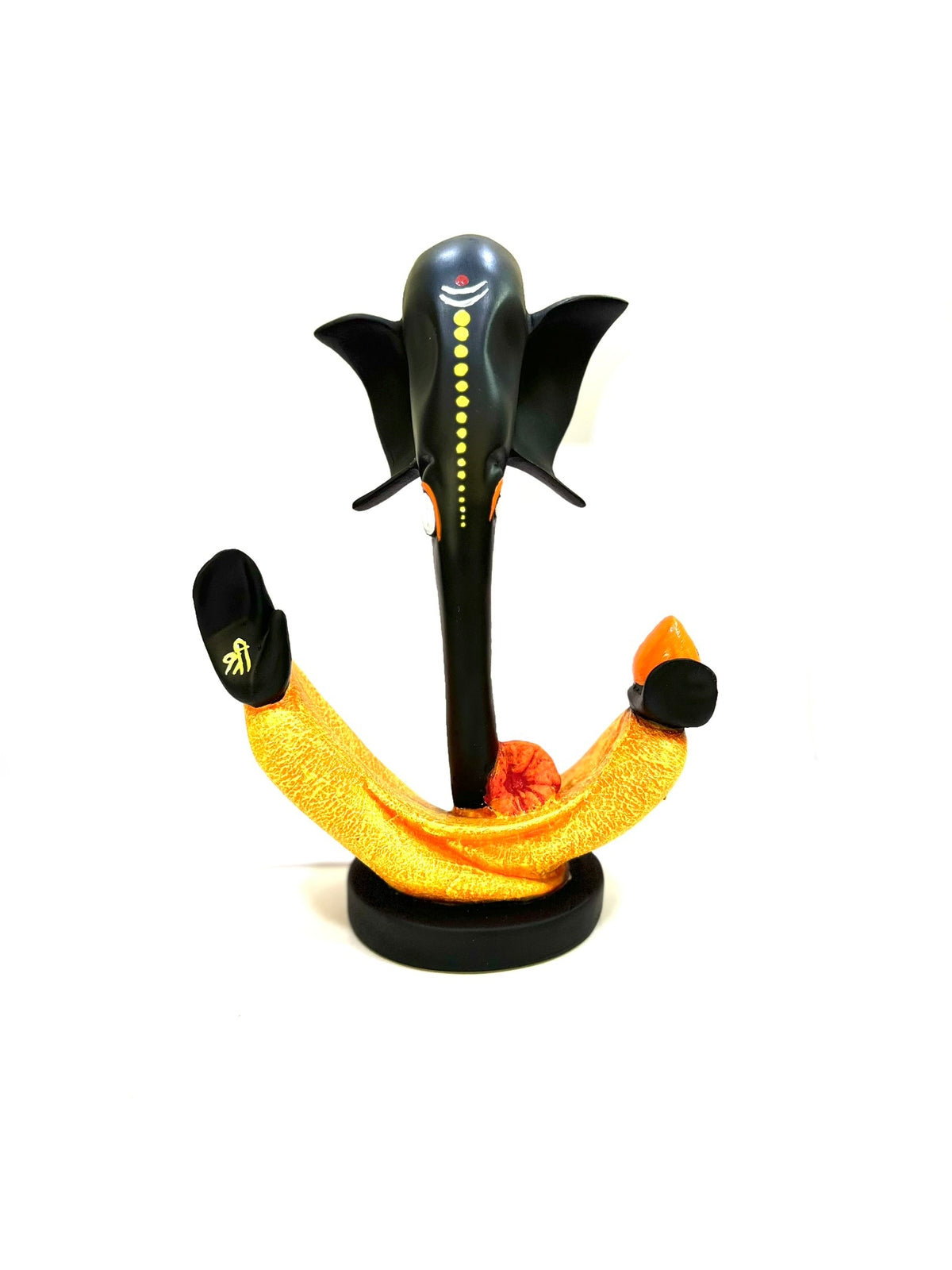 Modern Ganesha Mesmerising Resin Artifact Auspicious Decoration By Tamrapatra - Tamrapatra