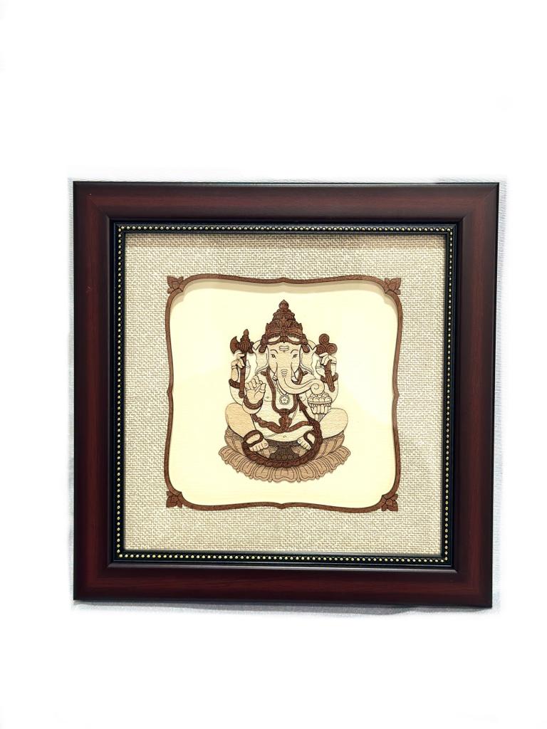 God Ganesha Wooden Creation Handcrafted By Local Artisan Designs By Tamrapatra