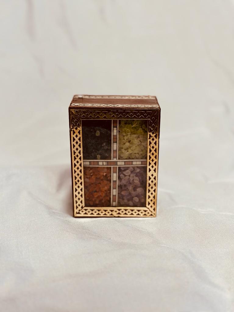 Designer Gemstone Jewelry Wooden Storage Box Beautiful Gifts By Tamrapatra