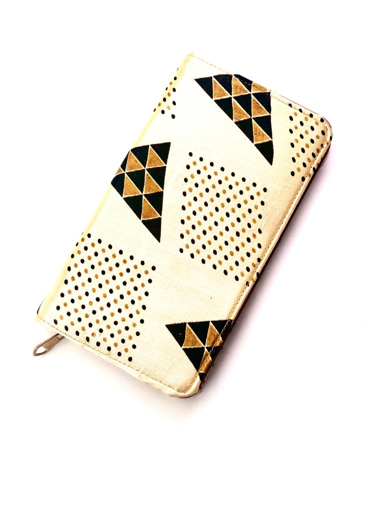 Geometrical Purse Print Exclusive Fine Handmade Fashion Collection Tamrapatra