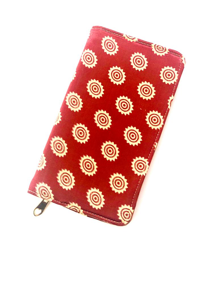 Geometrical Purse Print Exclusive Fine Handmade Fashion Collection Tamrapatra