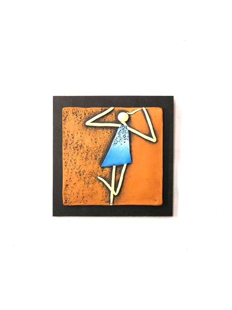 Terracotta Plates Designed For Modern Girl Bedroom Unique Ideas By Tamrapatra