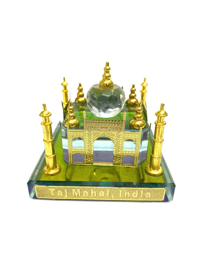 Taj Mahal Glass Unique Artefacts Indian Heritage Souvenir Gifts By Tamrapatra
