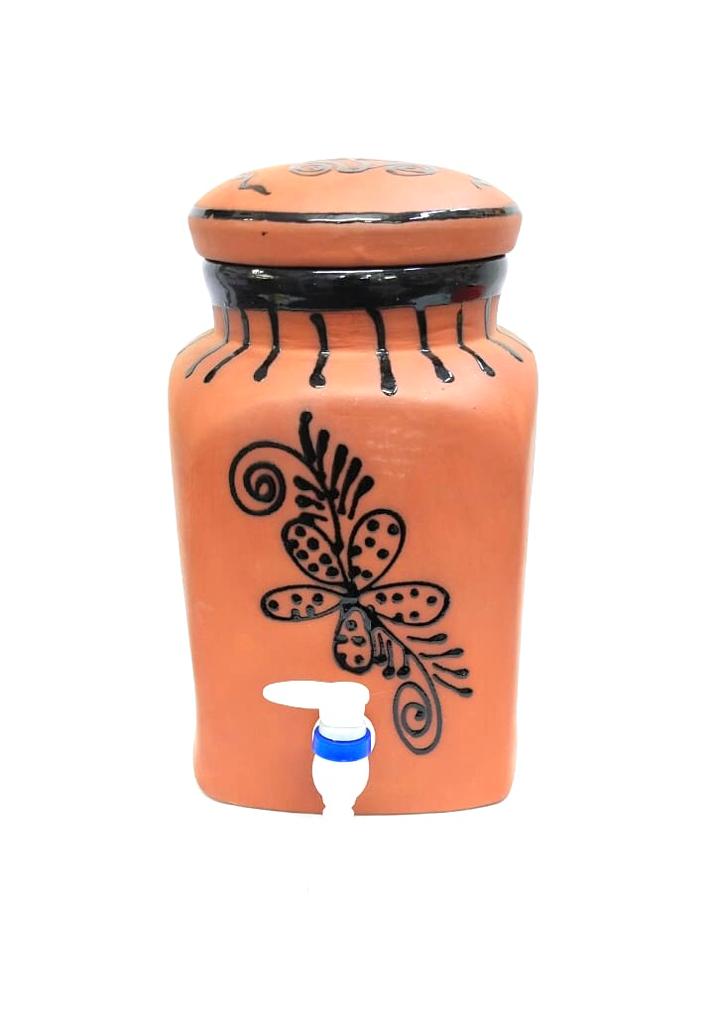 Glazed Clay Jug In Various Size Enjoy Clean & Hygiene Water Storage From Tamrapatra