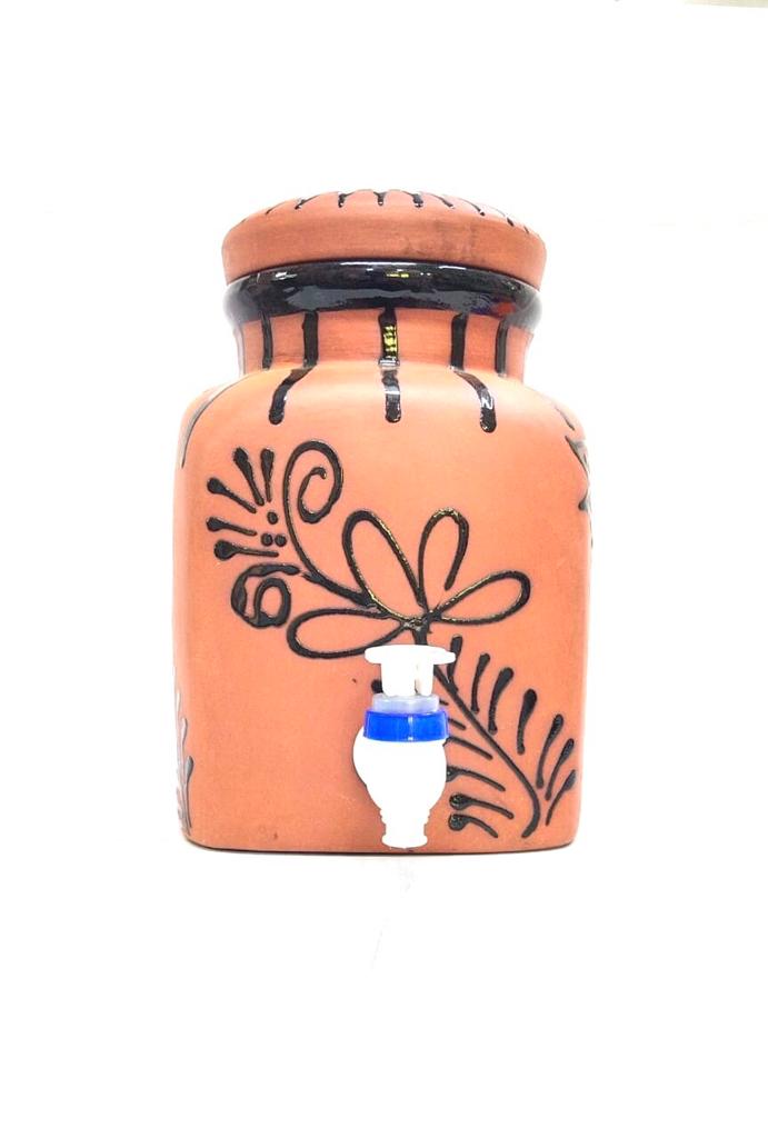 Glazed Clay Jug In Various Size Enjoy Clean & Hygiene Water Storage From Tamrapatra