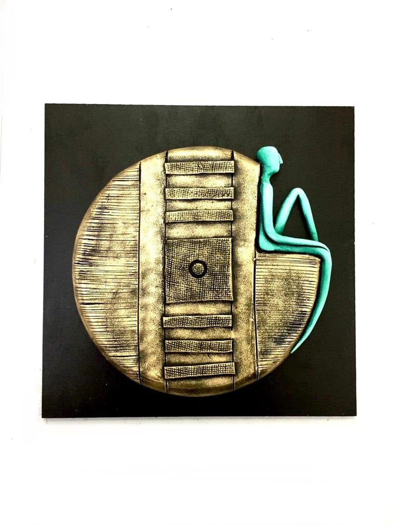 Human Figures Luxurious Wall Art Ideas Handcrafted Décor Plates Tamrapatra