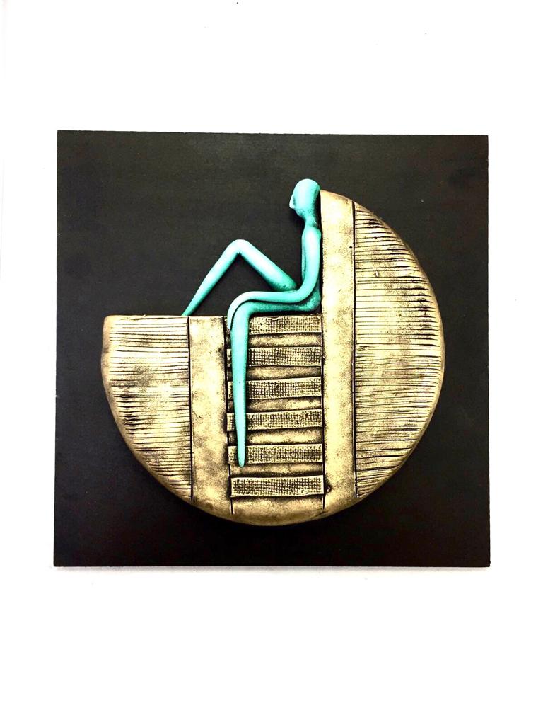 Human Figures Luxurious Wall Art Ideas Handcrafted Décor Plates Tamrapatra