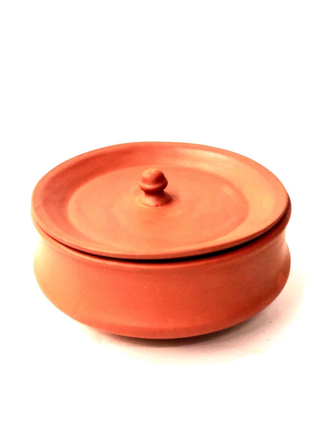 Earthen Clay Utensil Cooking Handi Cookware Safe Non Toxic Tamrapatra - Tamrapatra