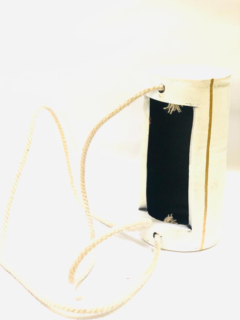 Long Open Planter For Creepers Hanging Jute Threaded Stylish By Tamrapatra