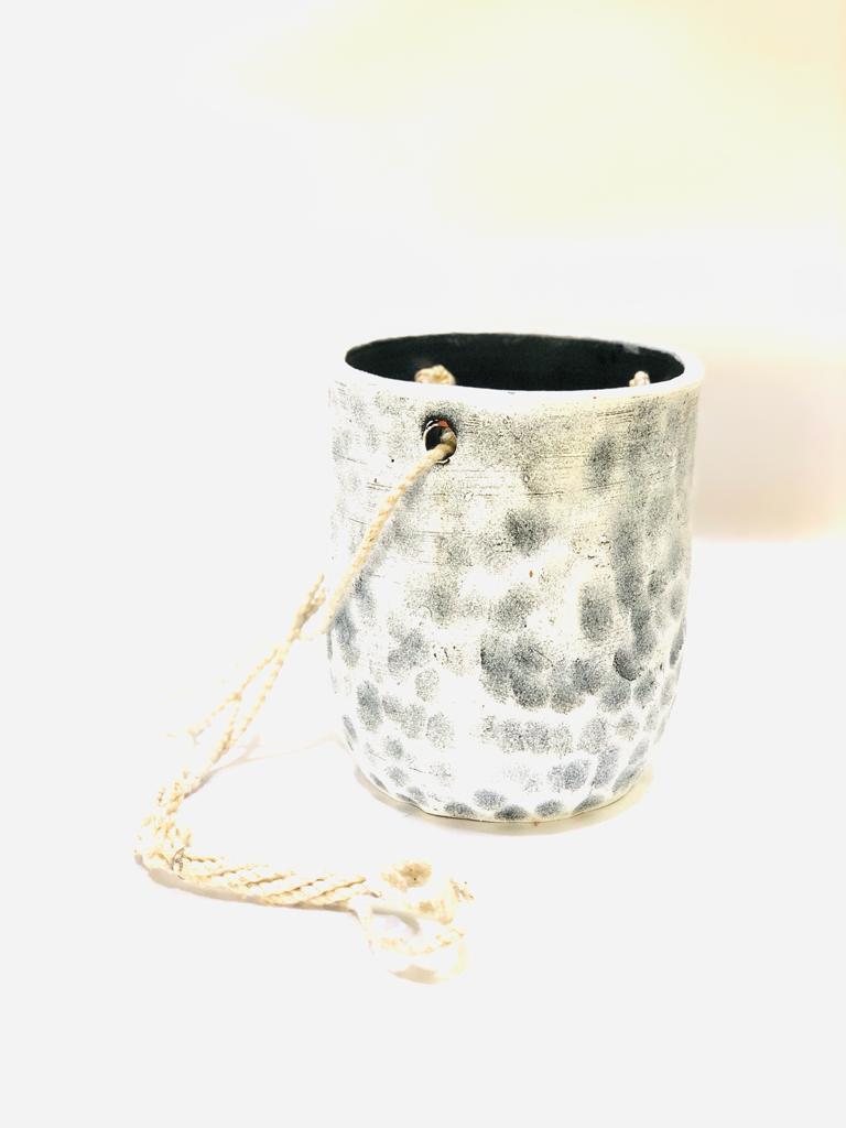 Hanging Terracotta Planter Handmade By Skilled Artisans Various Styles Tamrapatra