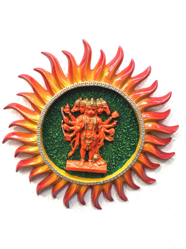 Sun Hanumanji Design Bajrang Bali Followers Choice Hanging Décor Tamrapatra