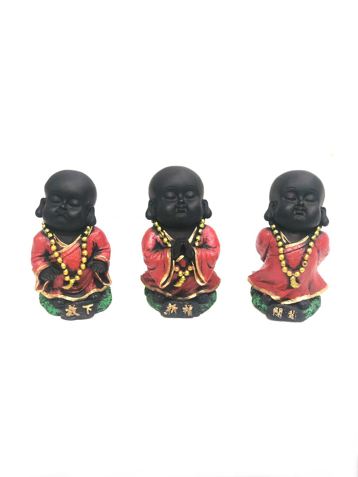 Feng Shui Monks In Quirky Designs Handcrafted With Excellence By Tamrapatra