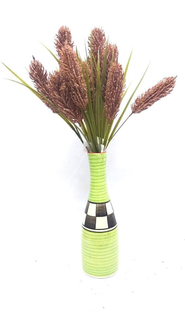 Hare's Tail Grass Unique Flower Bunch Extraordinary Garden Collection Tamrapatra