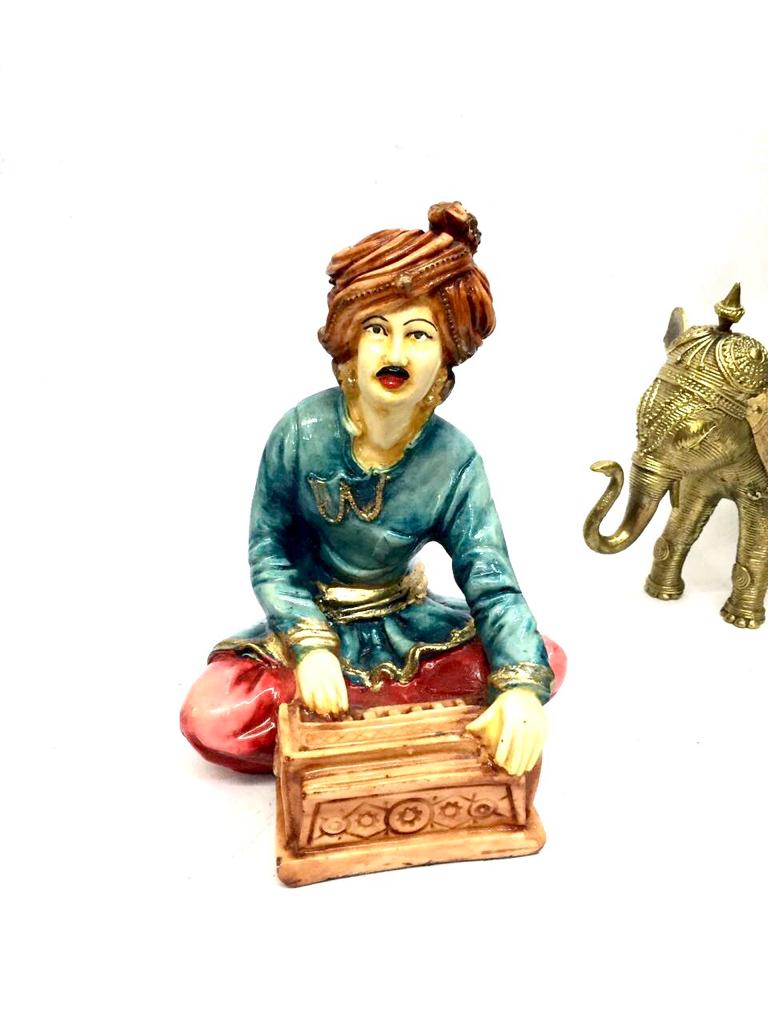 Villager Man Musician Theme In Traditional Outfit Largest Collection Tamrapatra