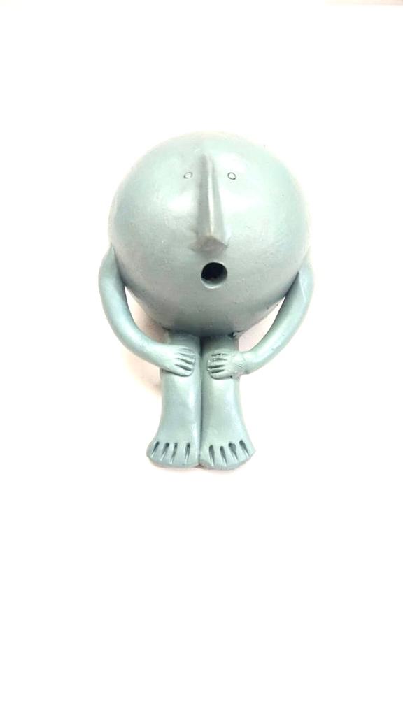 Face Adorable Sweet Little Guys Handcrafted From Terracotta From Tamrapatra