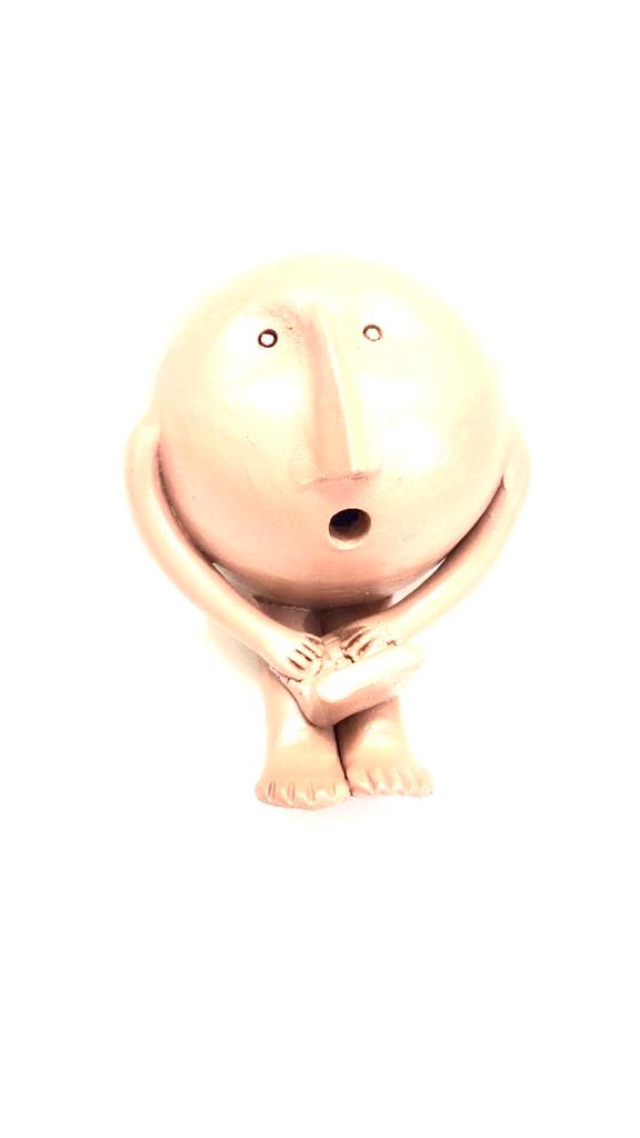 Face Adorable Sweet Little Guys Handcrafted From Terracotta From Tamrapatra