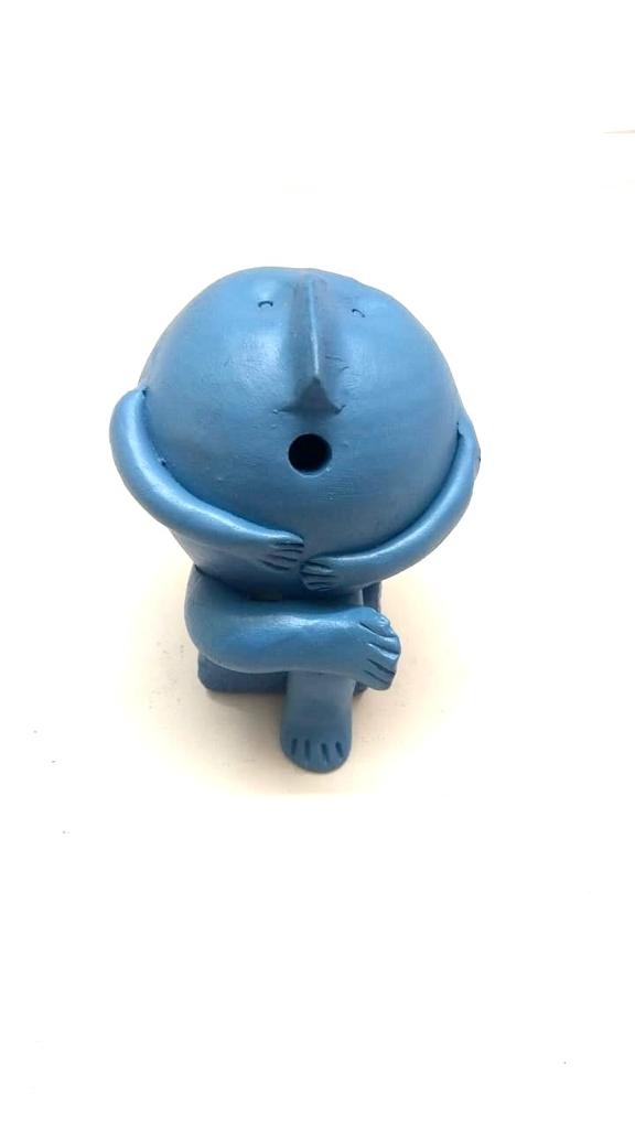Face Adorable Sweet Little Guys Handcrafted From Terracotta From Tamrapatra