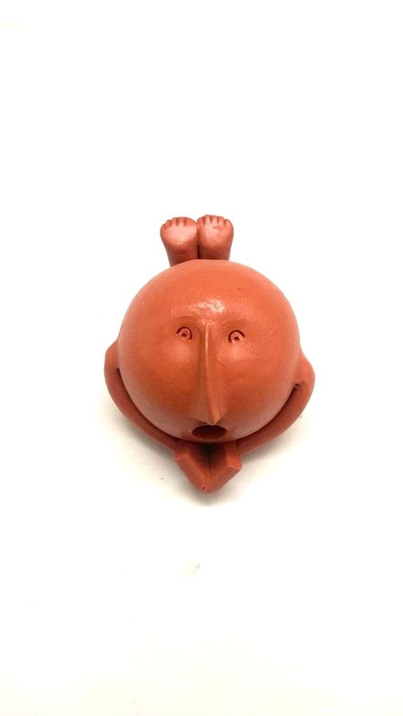 Face Adorable Sweet Little Guys Handcrafted From Terracotta From Tamrapatra