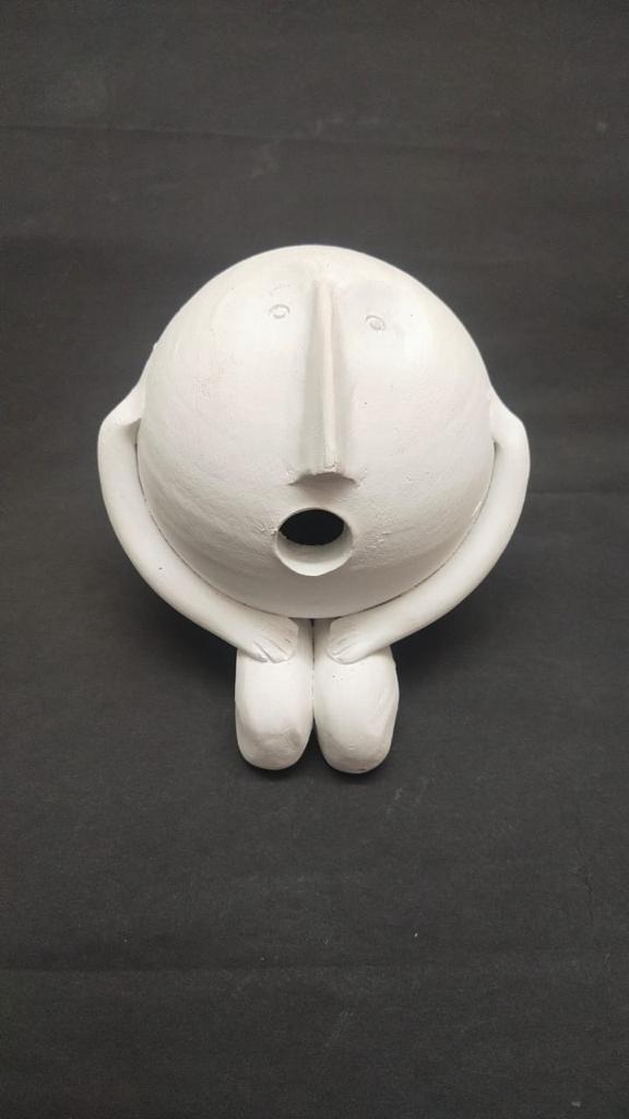 Face Adorable Sweet Little Guys Handcrafted From Terracotta From Tamrapatra