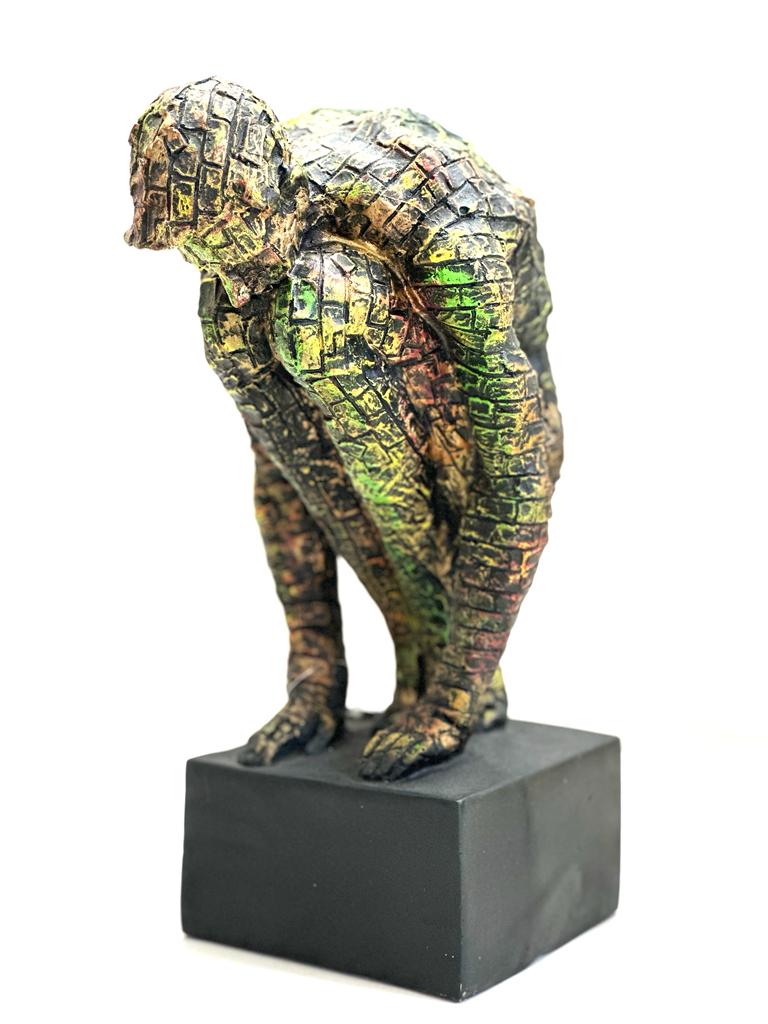 Textured Thinking Man Series Modern Home & Office Décor From Tamrapatra