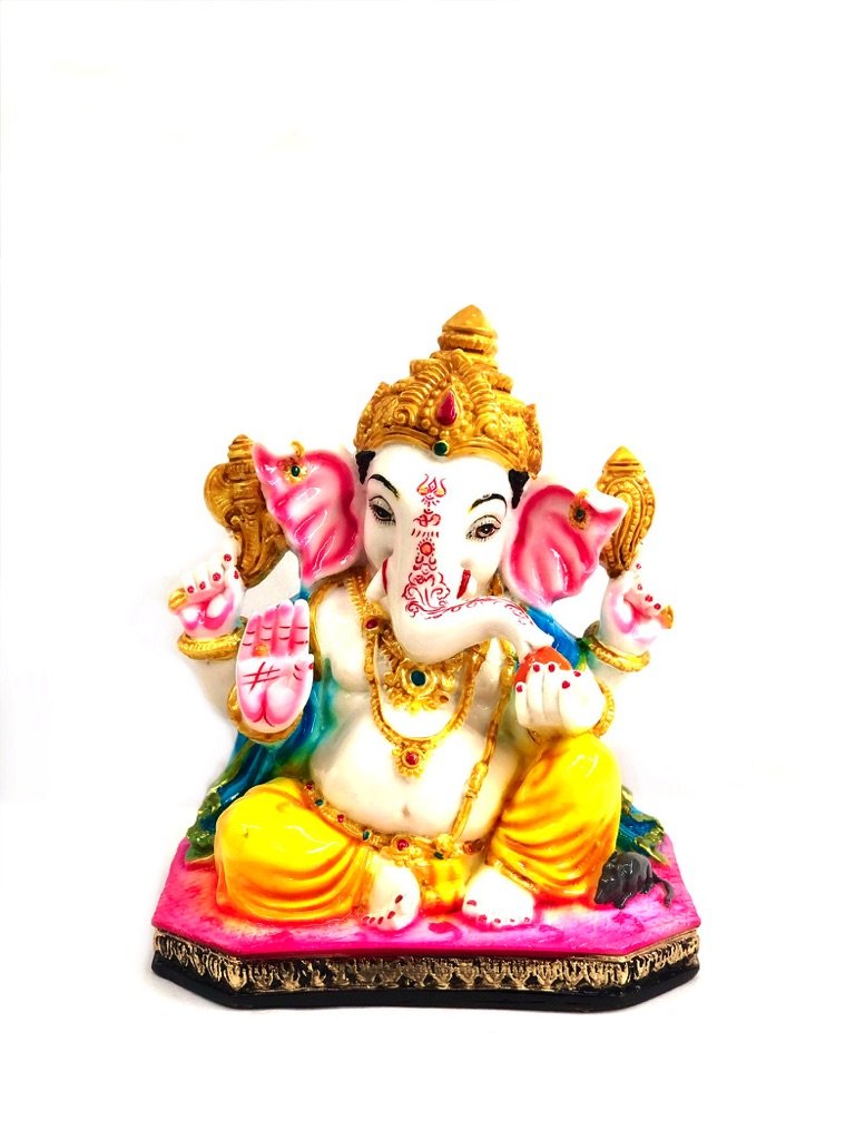 Exclusive Resin Decor Lord Ganesha Handcrafted Gifts By Tamrapatra