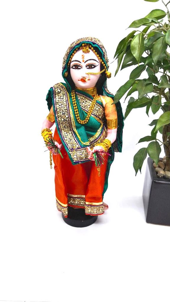 Indian Traditional Dolls Handcrafted With Beautiful Designs Available Tamrapatra
