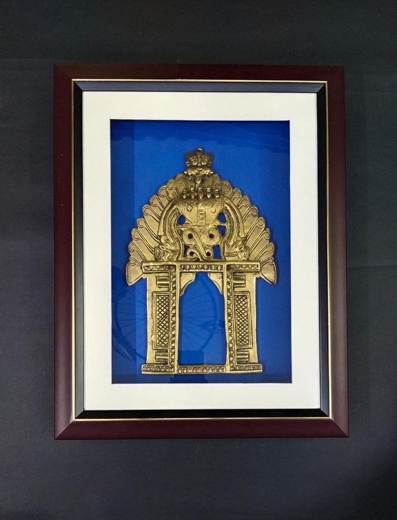 Brass Jharokha Indian Traditions Ethnic Wall Frames With Glass By Tamrapatra