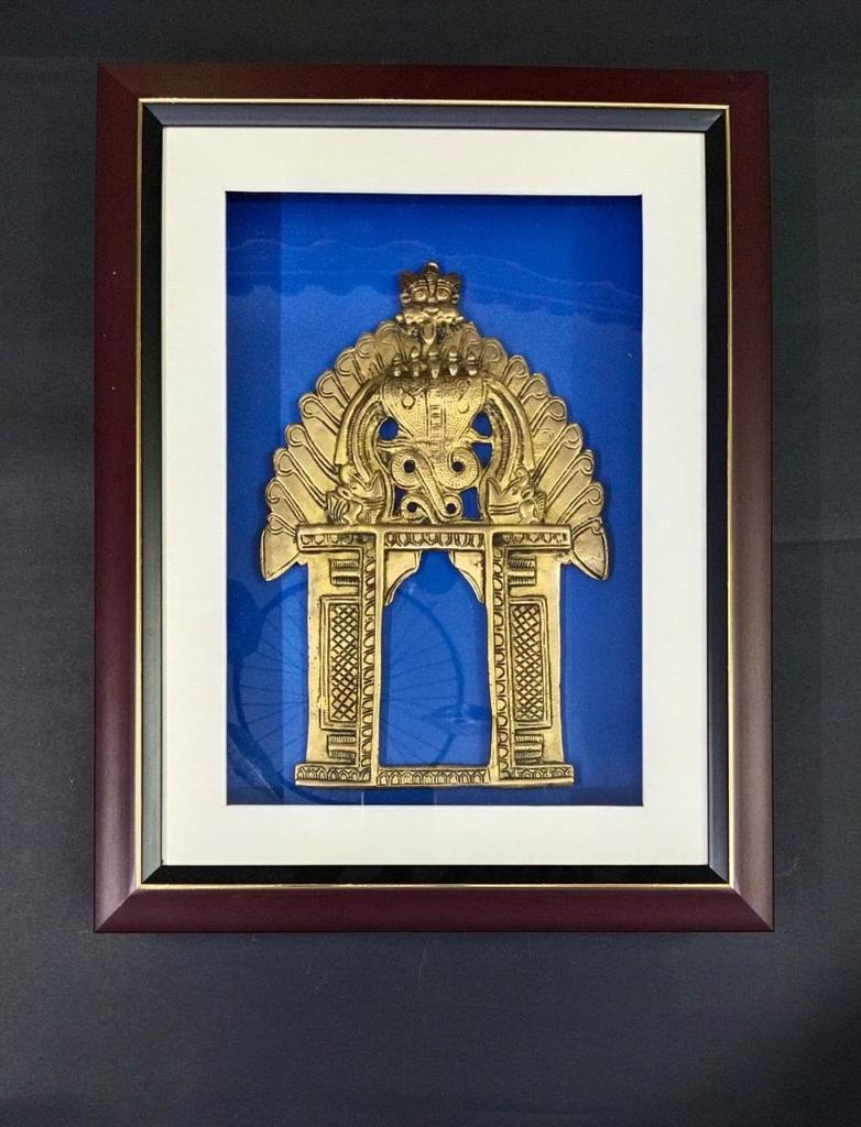 Brass Jharokha Indian Traditions Ethnic Wall Frames With Glass By Tamrapatra