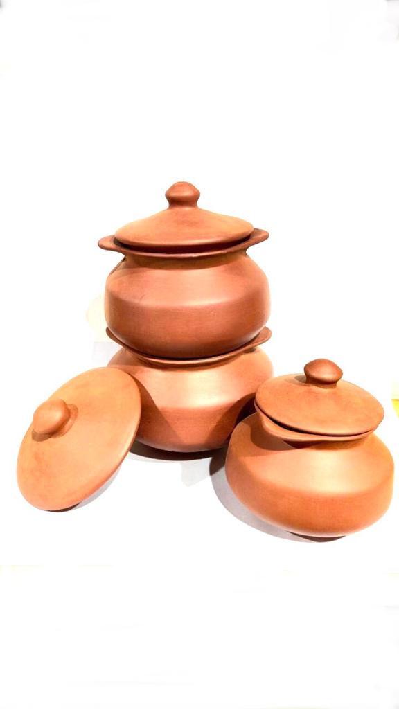 Tameda New Designs With Various Size Options Cooking Earthenware Tamrapatra
