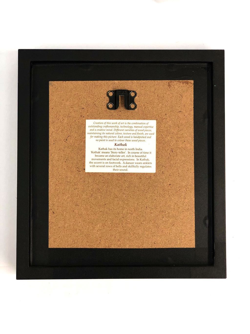 Kathak Bharatnatyam Kathakali Indian Dancer Carved From Wood Tamrapatra